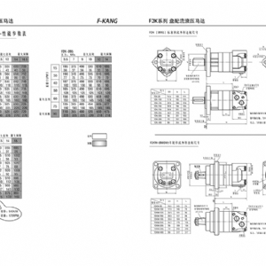 F2K系列擺線液壓馬達(dá)