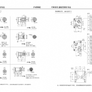 F2K系列擺線液壓馬達(dá)